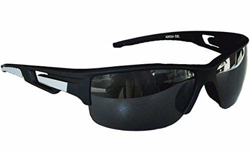 Gil SSC Sportbrille Sonnenbrille Schwarz Grau Black Motorradbrille Radbrille Sport M 25