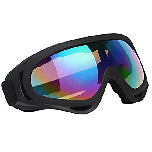 Vicloon Skibrille, 1 Stück Ski Snowboard Brille, UV-Schutz Goggle, Motocross Brille Helmkompatible, Anti-Fog Skibrille, Sportbrille für Skifahren Motorrad Fahrrad Skaten, Unisex …