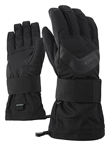 Ziener Erwachsene MILAN AS glove SB Snowboard-Handschuhe, black hb, 10 (XL)