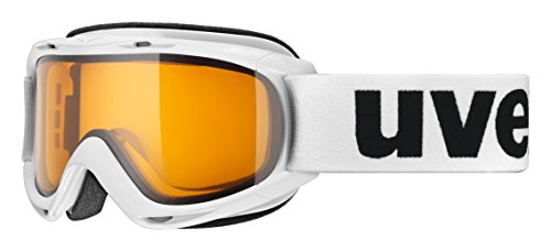uvex Unisex Jugend, slider LGL Skibrille, white, one size