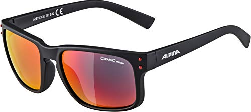 ALPINA Unisex - Erwachsene, KOSMIC Sonnenbrille, black matt, Einheitsgröße