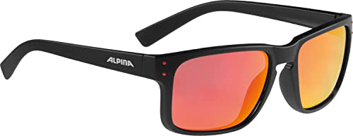 ALPINA Unisex - Erwachsene, KOSMIC Sonnenbrille, black matt, One Size