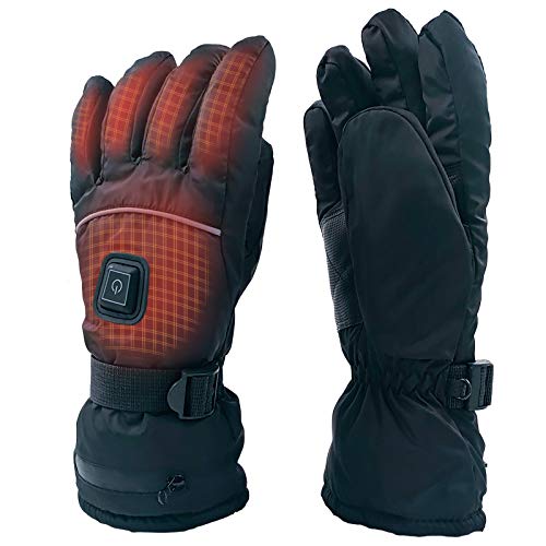 BZ Männer Frauen elektrisch beheizte Handschuhe Touchscreen-Handschuhe, Winter-warme arthritische Handschuhe, die Thermohandschuhe für das Wandern/Skifahren/Jagd-Sport im Freien simsen