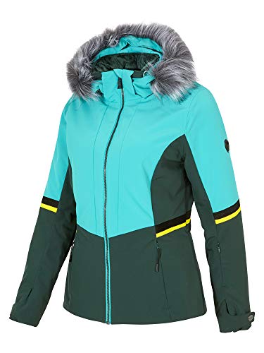 Ziener Damen Toyah LADY jacket Ski Snowboard-Jacke/atmungsaktiv, wasserdicht, Zebra Print, 34