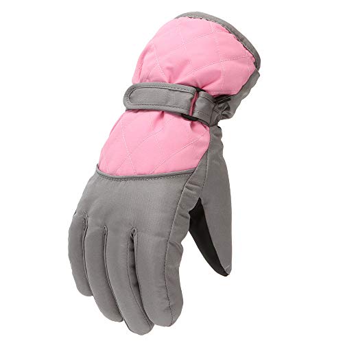Gkojhj Ski-handschuhe Kinder Warme Handschuhe Thermo Dicke Skifahren Wanderhandschuhe Handschuh Kind Wollfleece Handschuhe Sport Geburtstagsgeschenk