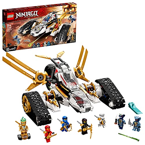 LEGO 71739 NINJAGO Ultraschall-Raider, Konstruktionsspielzeug Set für Jungen und Mädchen ab 9 Jahre mit Figuren
