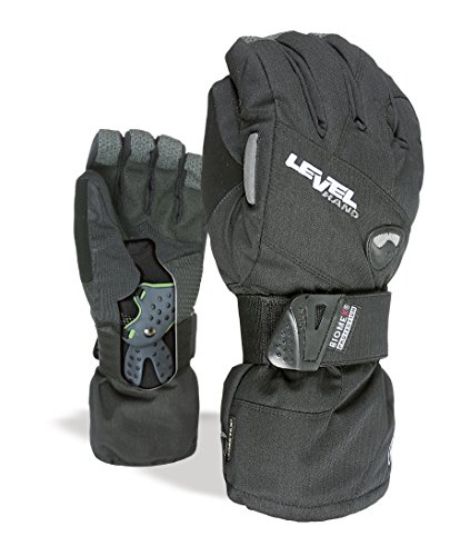 LEVEL Herren Half Pipe GTX Handschuhe, Black, L