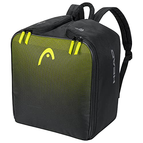 HEAD Unisex-Adult Boot Backpack Skitasche, schwarz/gelb, One Size