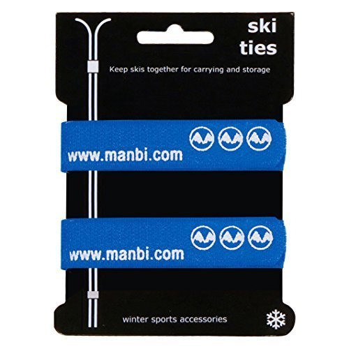 Manbi Paar 2cm Klettverschluss Ski-bindungen Atomic K2 Head Kabel Ordentlich Koffer Gurt - Blau